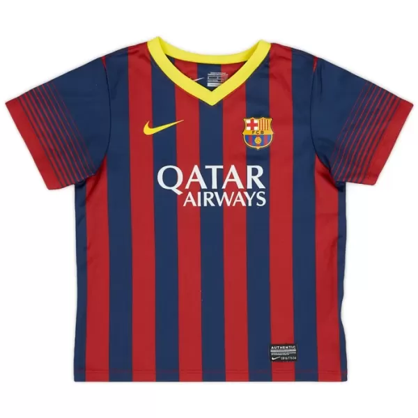 Maglia Barcellona 2013-14 Uomo Primo Retro