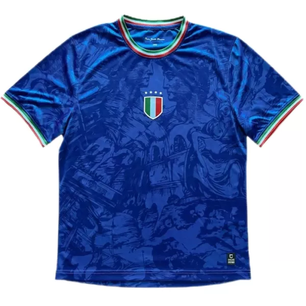 Maglia Italia Uomo 2024 Blu - Speciale