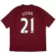 Maglia Manchester City Silva 21 2012-13 Uomo Secondo