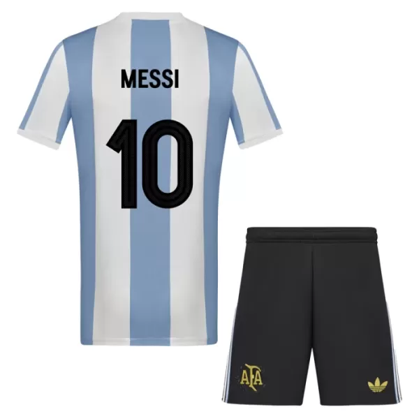 Completo calcio Argentina Messi 10 Bambino anniversario 2024