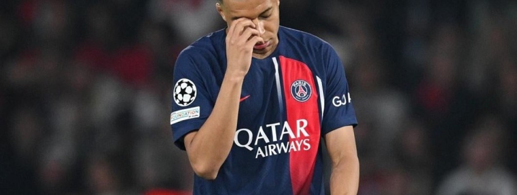 Kylian Mbappé non ha potuto nascondere la delusione sul suo volto